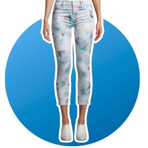 New With Tags J Brand Cropped Skinny Mid-Rise 3D Jeans Pants - Size 29 Label